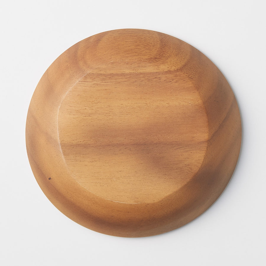 Acacia Deeper Plate - Medium - MUJI Australia