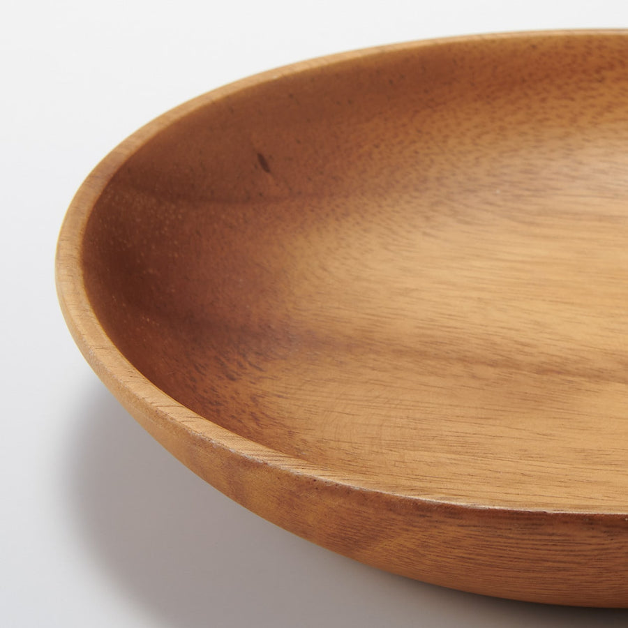 Acacia Deeper Plate - Medium - MUJI Australia