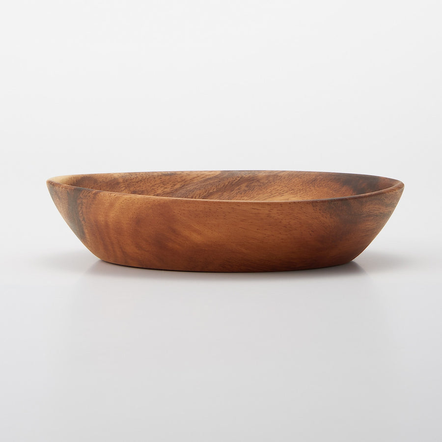 Acacia Deeper Plate - Small - MUJI Australia