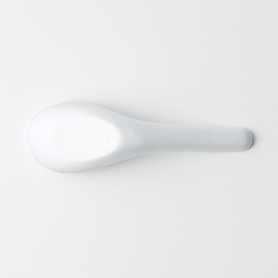 White Porcelain Chinese Spoon