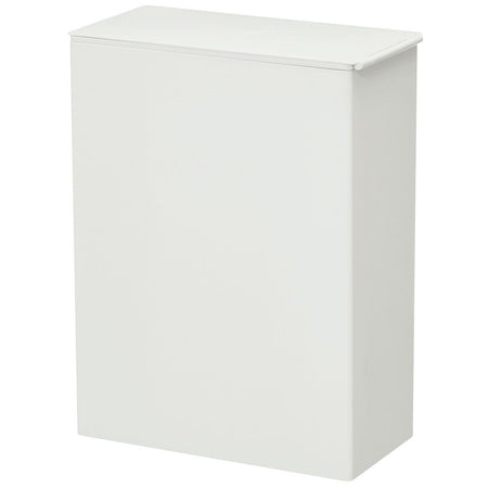 Polypropylene Dust Bin With Lid & Bag Stopper - Large