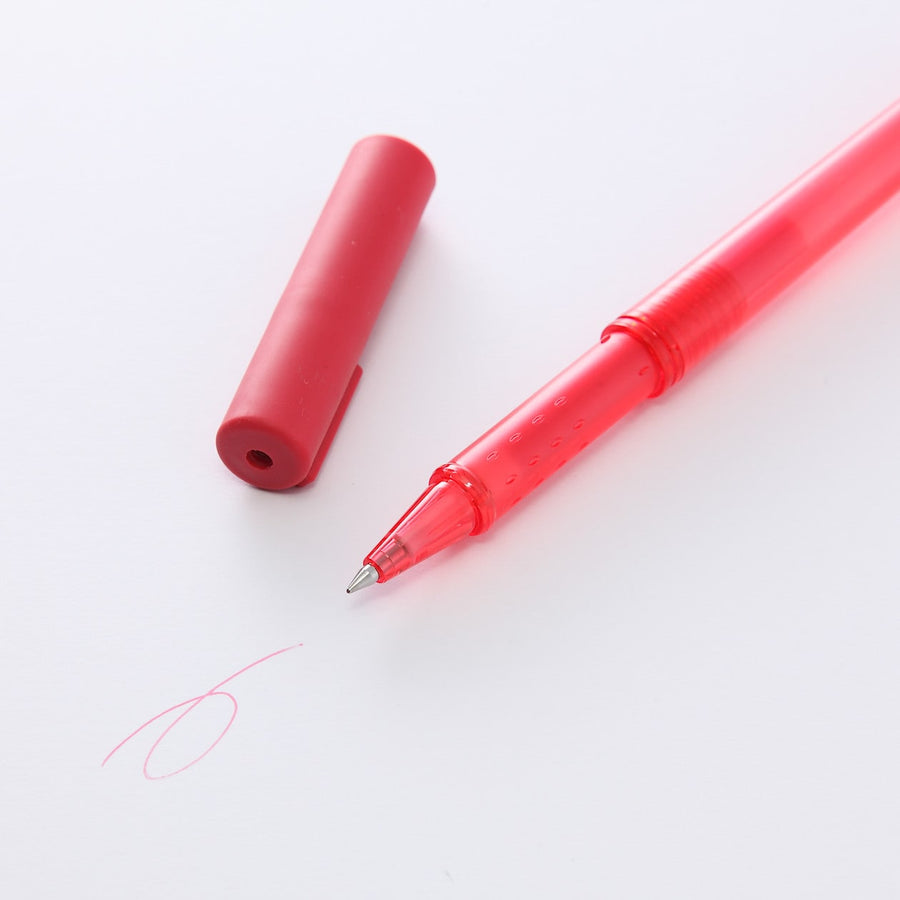 Erasable Ballpoint Pen - Red - MUJI Australia