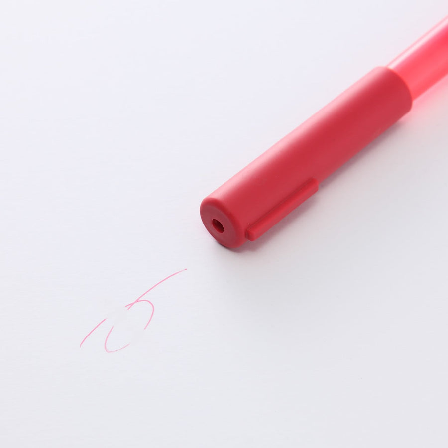 Erasable Ballpoint Pen - Red - MUJI Australia