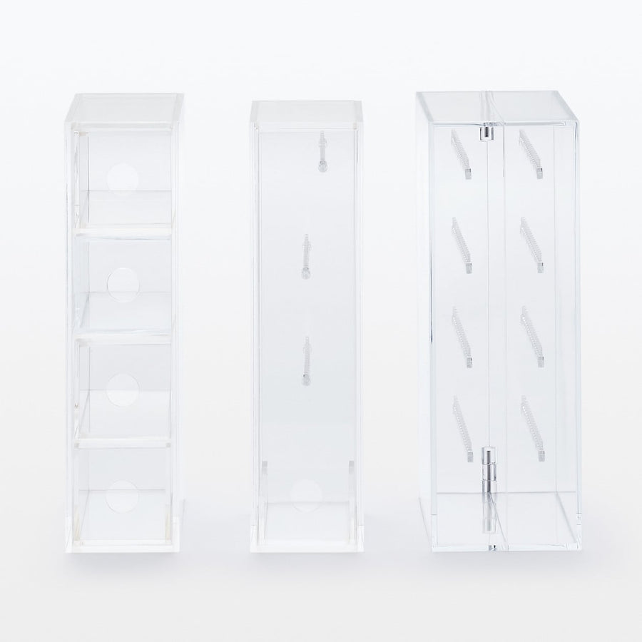 Acrylic Case For Earrings & Necklace - MUJI Australia