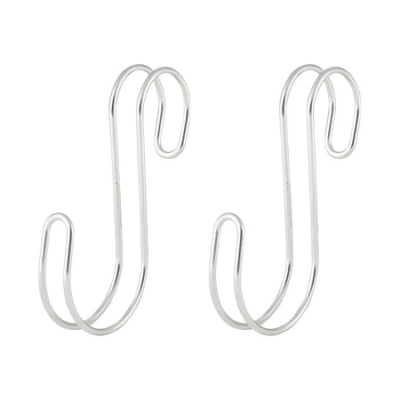 Stainless Steel S-Shaped Hook - Small (2 Pack)