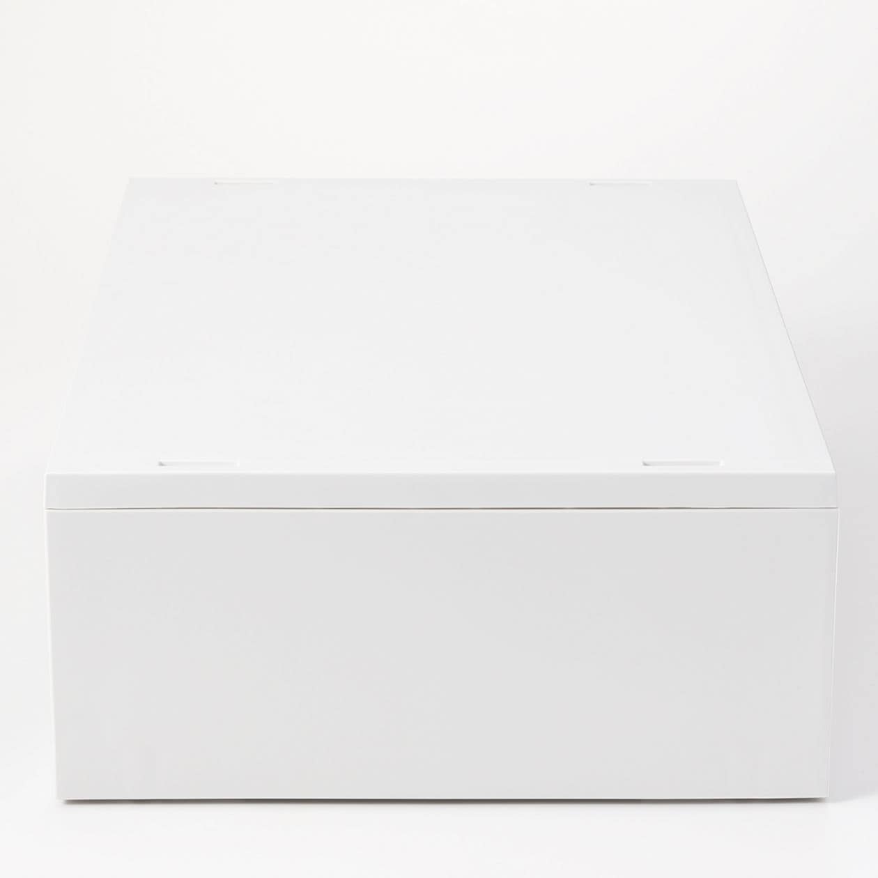Storage Case Wide Buy MUJI White Grey Polypropylene Storage Case Wide - Shallow