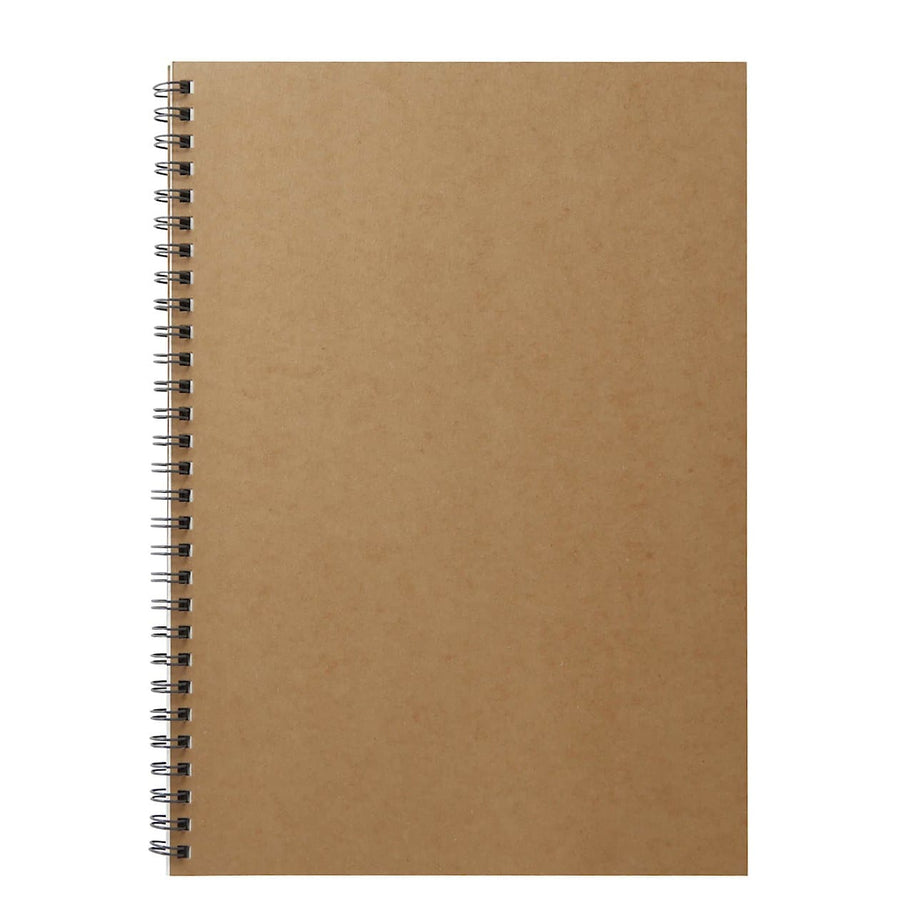 Recycled Double Ring Notebook - B5 Beige