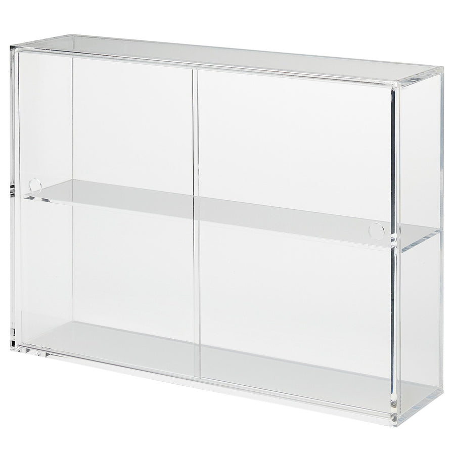 Acrylic Display Case With Sliding Doors - Large - MUJI Australia