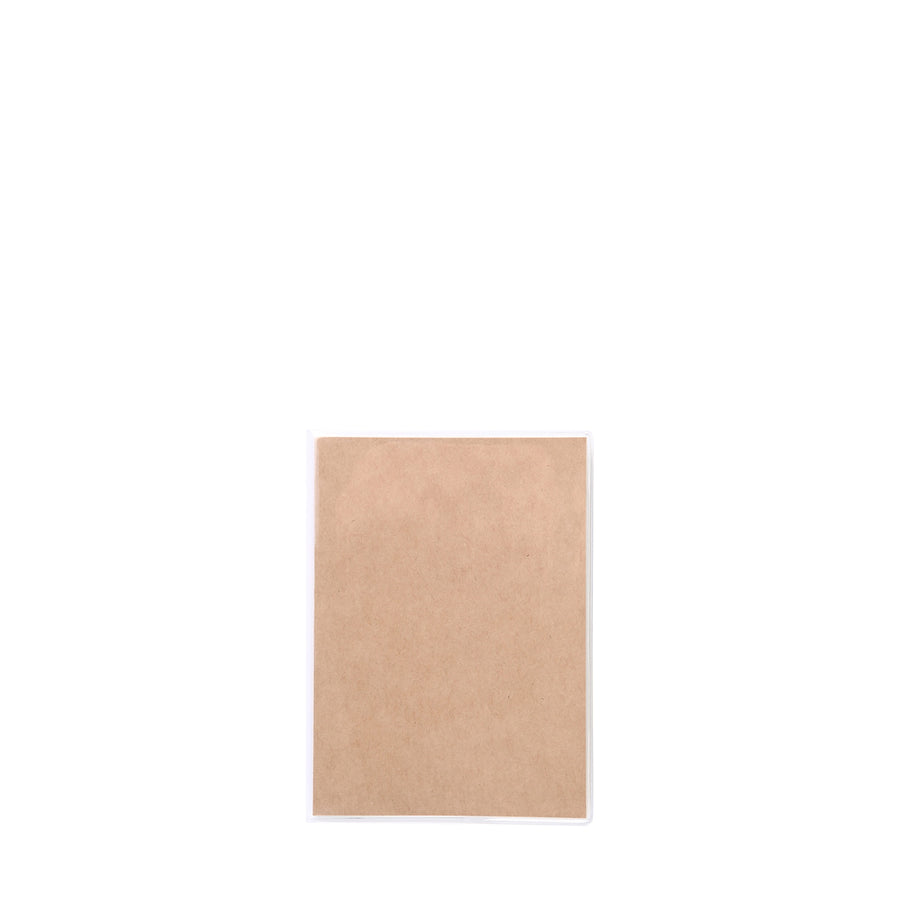 Monthly/Weekly Schedule Notebook - A6 Undated With PVC Cover - MUJI Australia