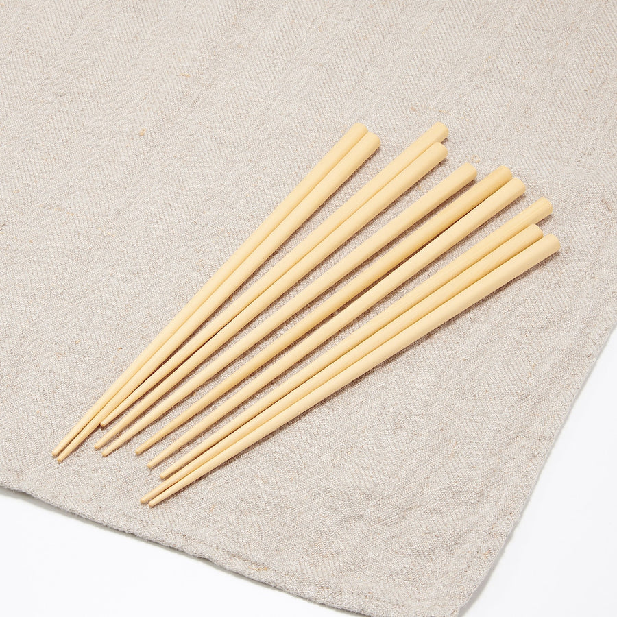 Yellow Cedar Chopsticks (5 Pairs)