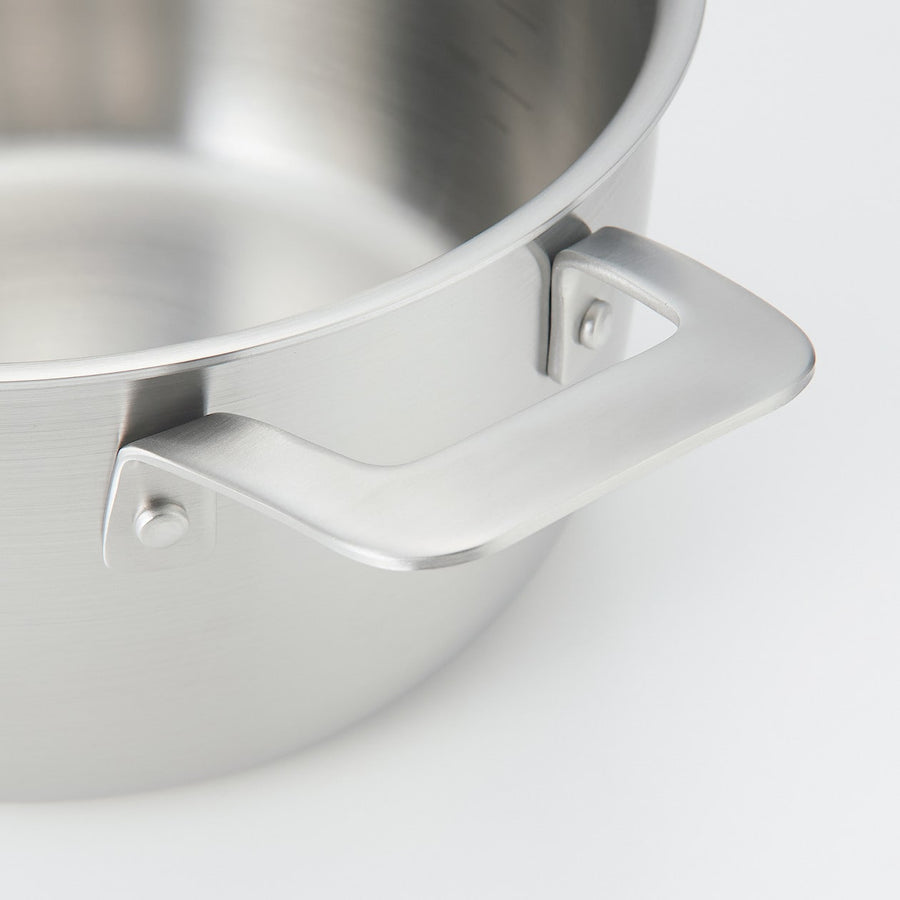 3 Layer Aluminium and Stainless Steel Saucepot