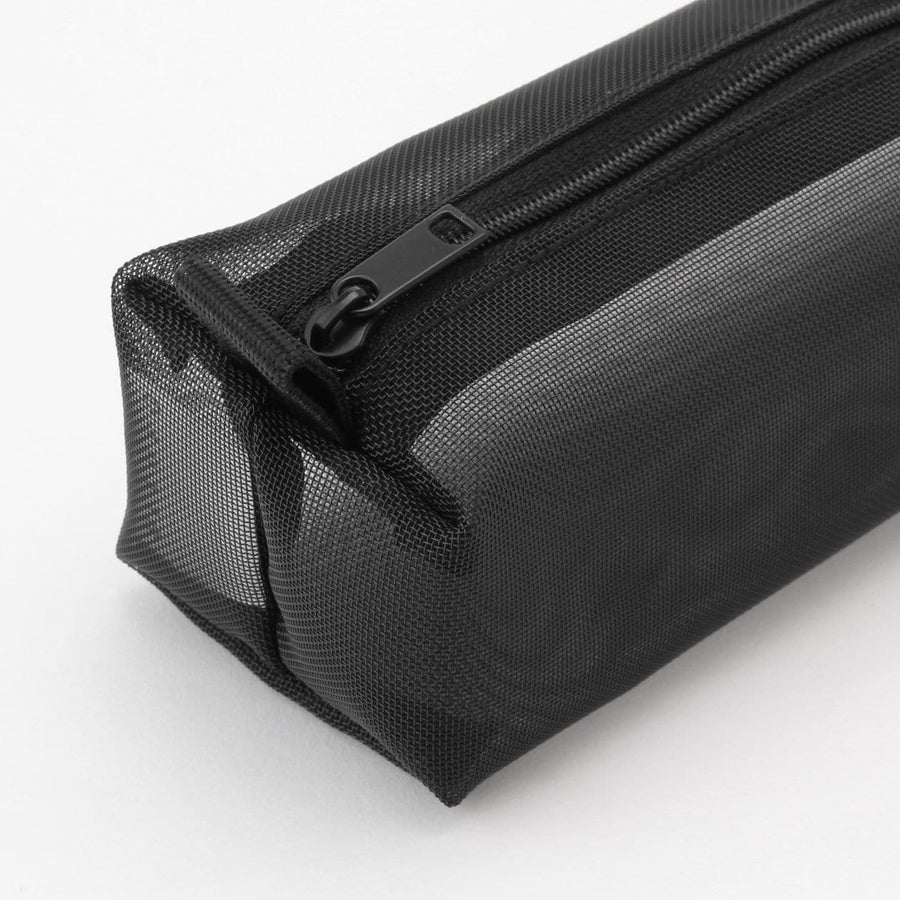 Nylon Mesh Pencil Case - MUJI Australia