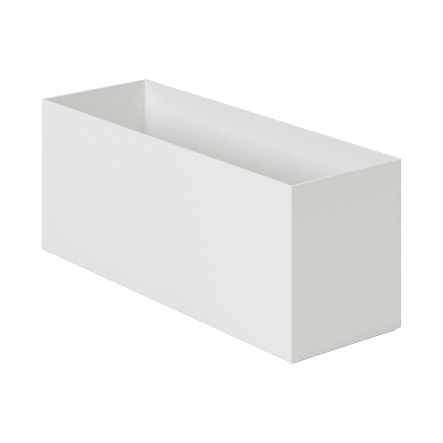 Polypropylene File Box - White Grey 1/2