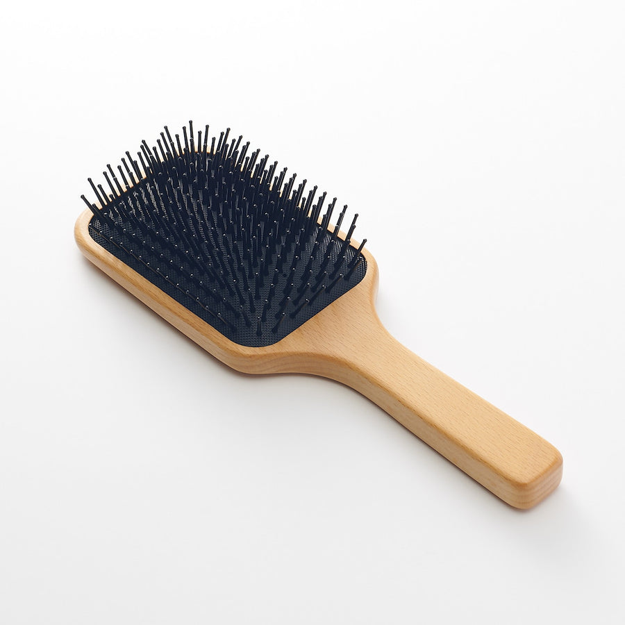 Beech Wood Scalp Care Hair Brush - MUJI Australia