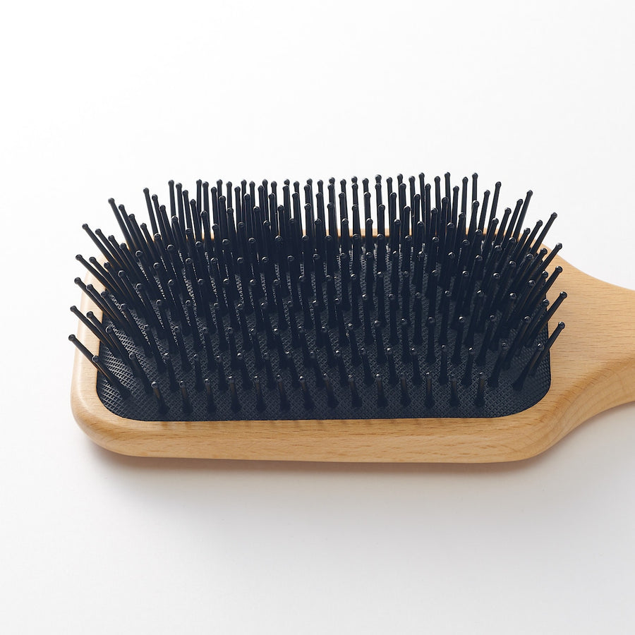 Beech Wood Scalp Care Hair Brush - MUJI Australia