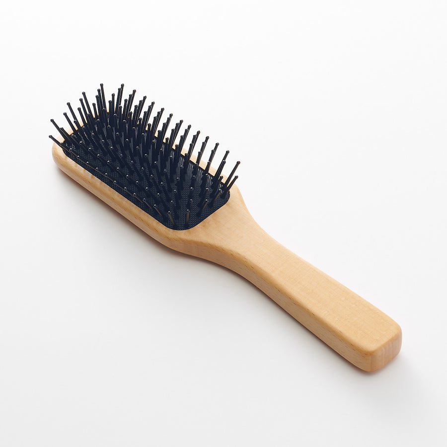 Beech Wood Hair Brush - MUJI Australia