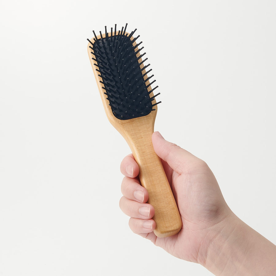 Beech Wood Hair Brush - MUJI Australia