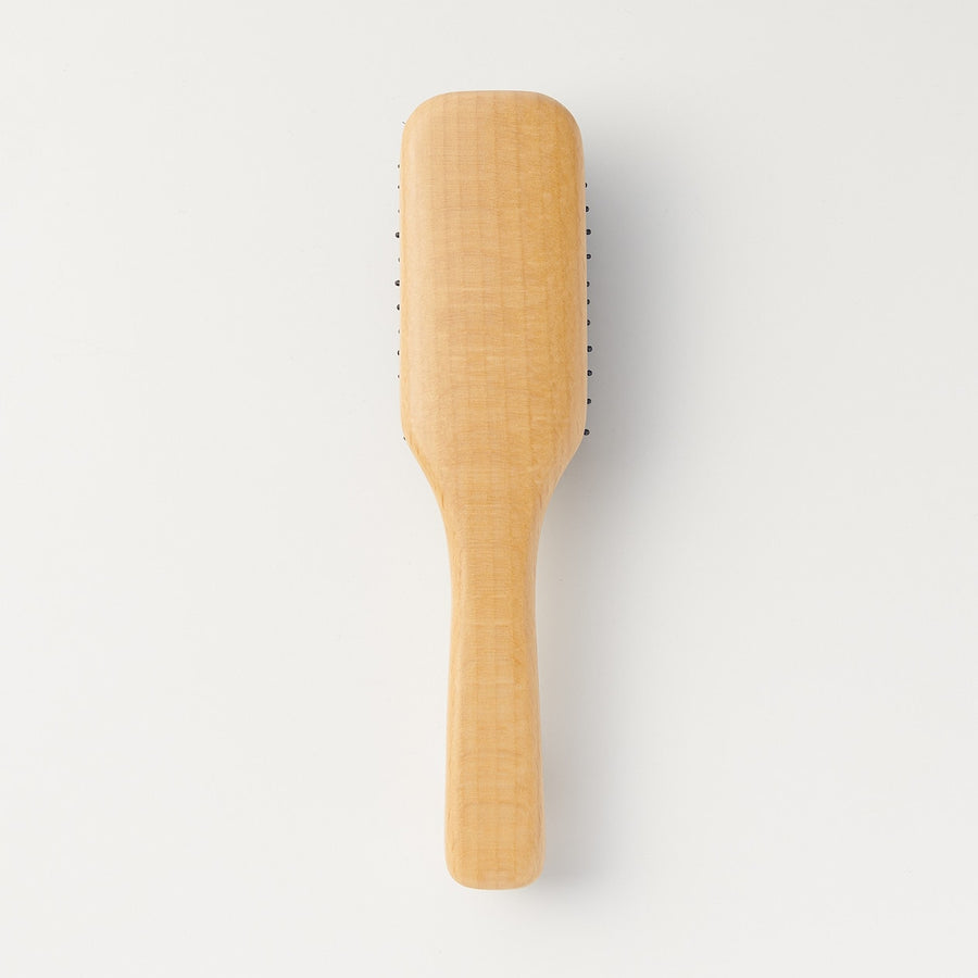 Beech Wood Mixed Bristle Hair Brush - MUJI Australia