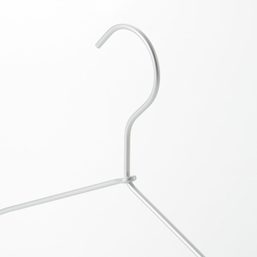 Aluminium Clothes Hanger - 33cm (3 Pack) - MUJI Australia