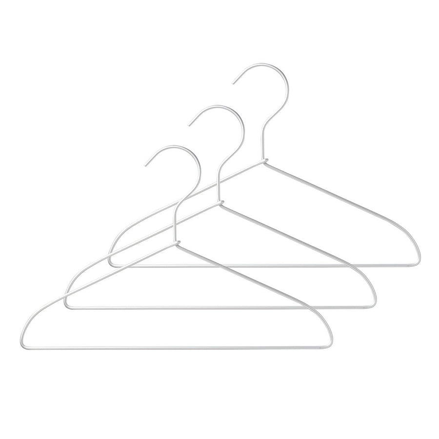 Aluminium Clothes Hanger - 33cm (3 Pack) - MUJI Australia