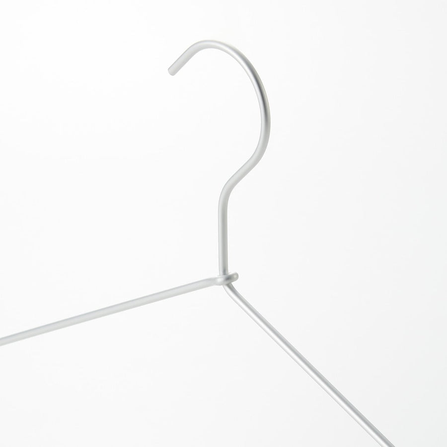 Aluminium Clothes Hanger - 42cm (3 Pack) - MUJI Australia