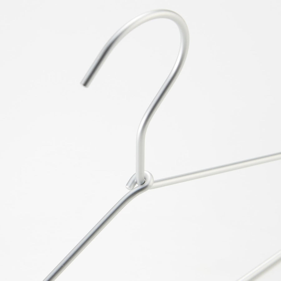 Aluminium Clothes Hanger - 42cm (3 Pack) - MUJI Australia