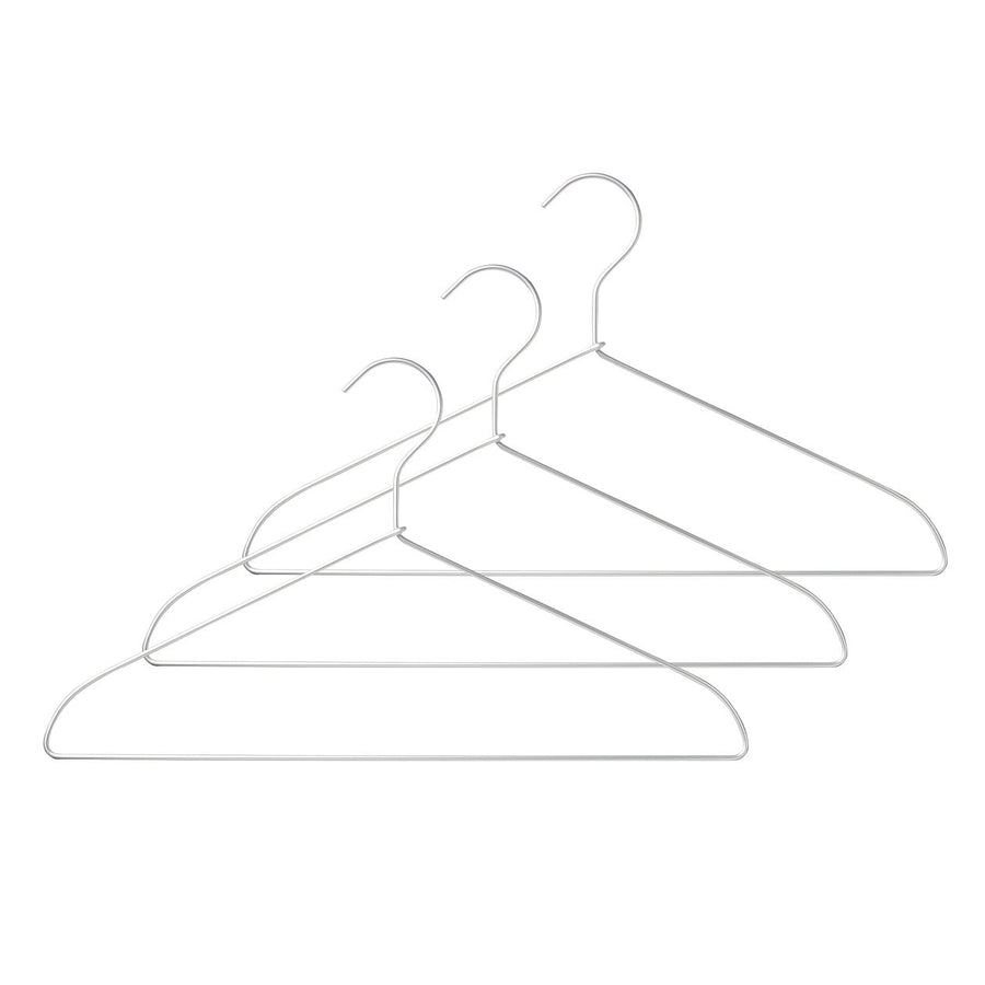 Aluminium Clothes Hanger - 42cm (3 Pack) - MUJI Australia