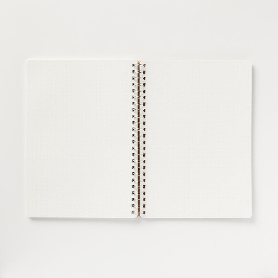 Wirebound Notebook - A5 Dotted Grid