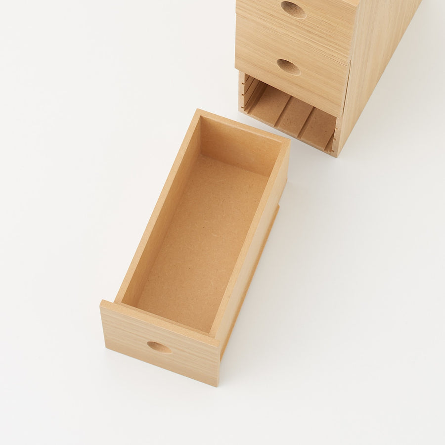 Wooden 3 Drawer Storage Unit