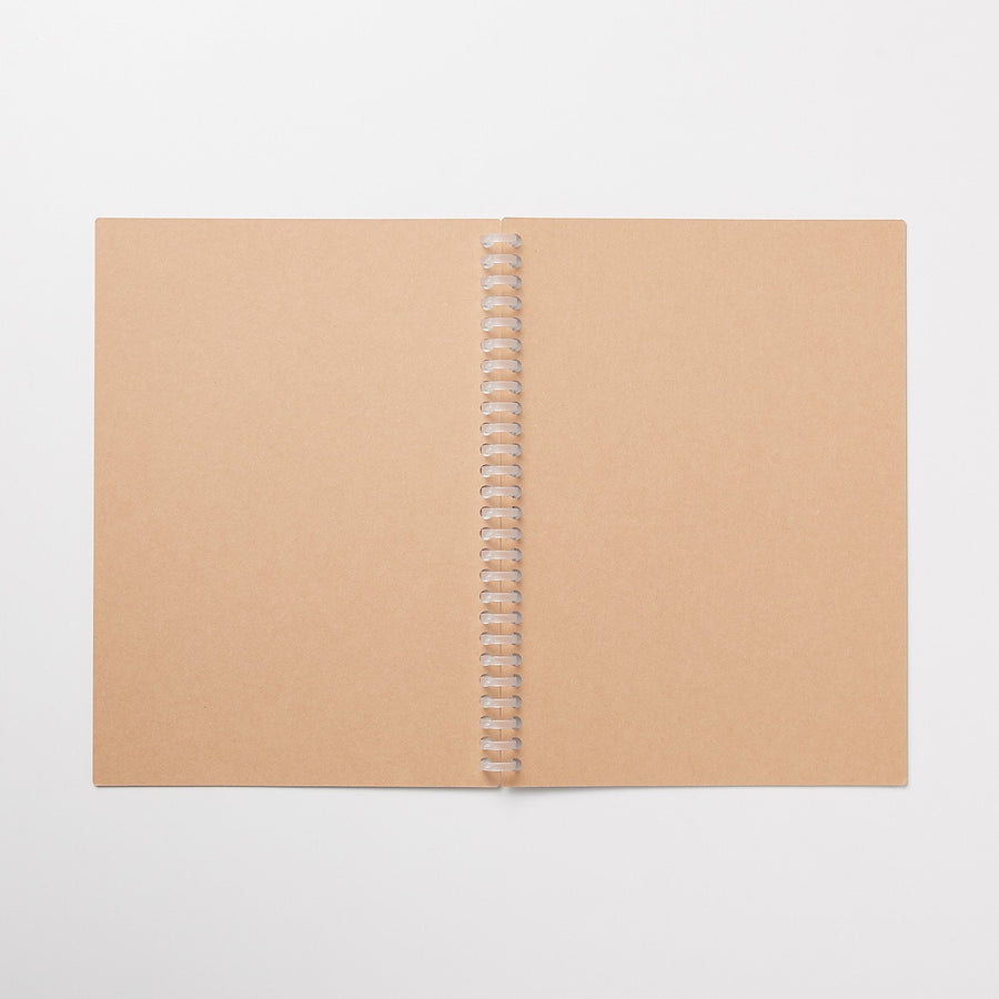 Beige Kraft Cover B5 for Loose Leaf Paper