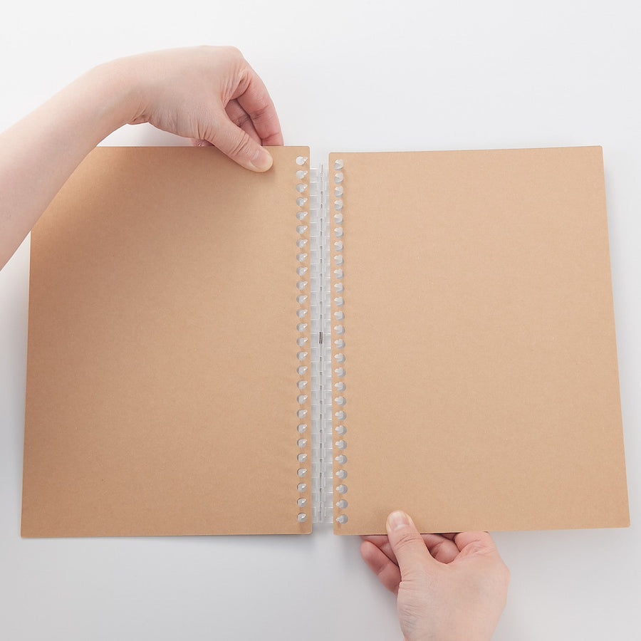 Beige Kraft Cover B5 for Loose Leaf Paper