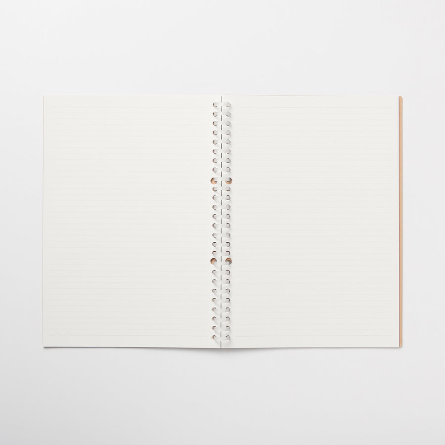 Beige Kraft Cover B5 for Loose Leaf Paper