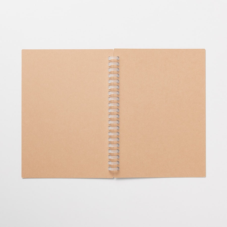 Beige Kraft Cover A5 for Loose Leaf Paper