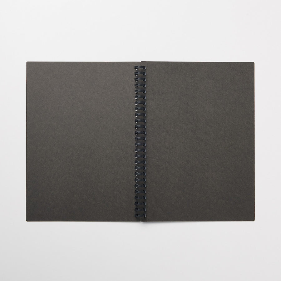 Dark Grey Kraft Cover B5 for Loose Leaf Paper