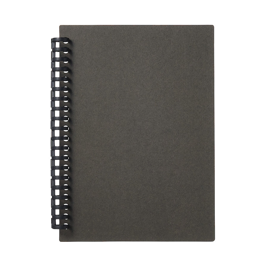 Dark Grey Kraft Cover A5 for Loose Leaf Paper