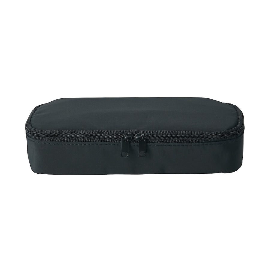 Black Polyester Zipper Pen Case