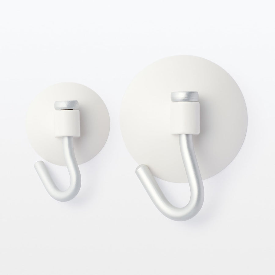 Aluminium Hook - Suction Cup Type (Large, 2 Pack) - MUJI Australia