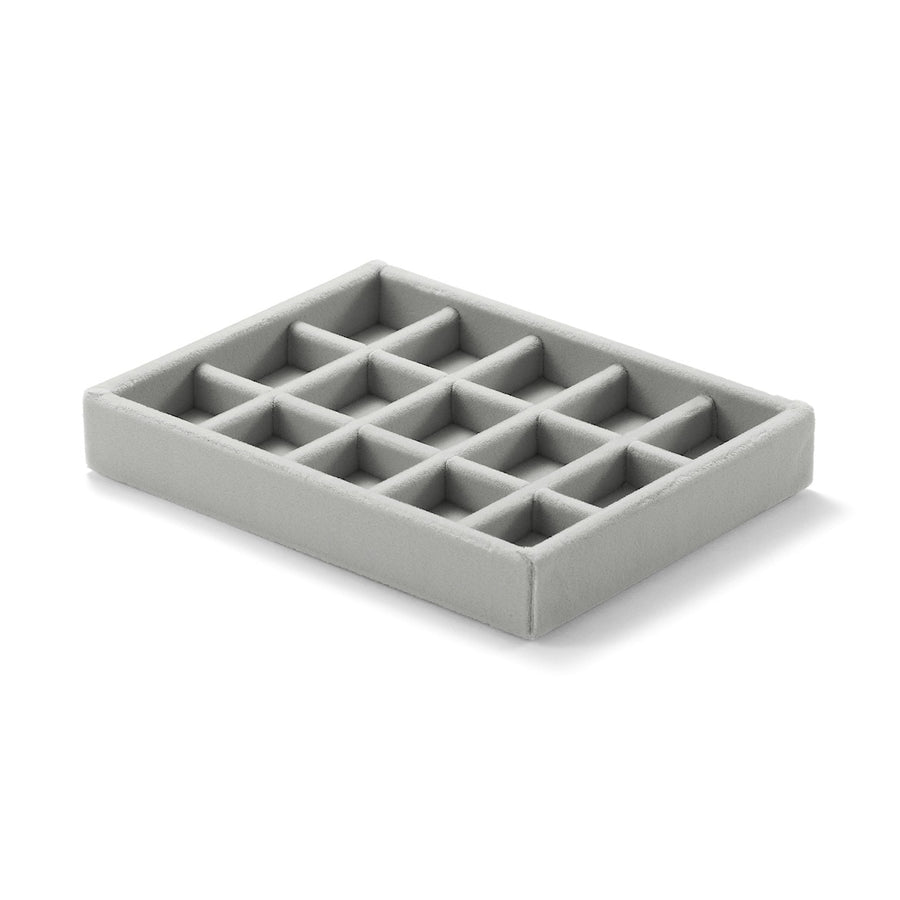 Stackable Velour Case - Grid