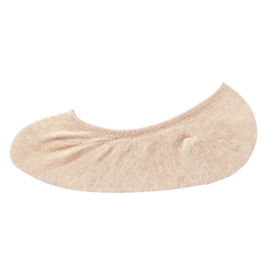 Non-Slip Wide Fit Cotton Blend Foot Cover - MUJI Australia