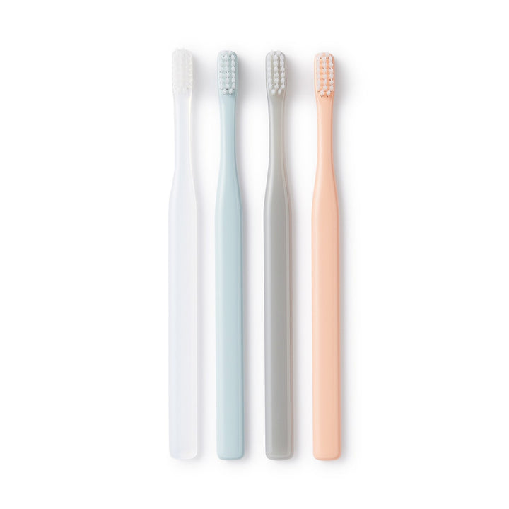 PP Toothbrush Fine Bristles Set (4 Colours)