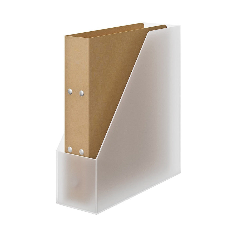 Buy MUJI Polypropylene Stand File Box - Clear A4