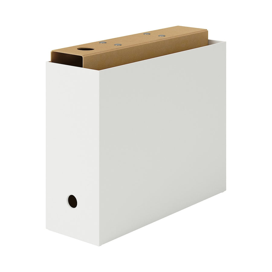 PP File Box - White Grey A4