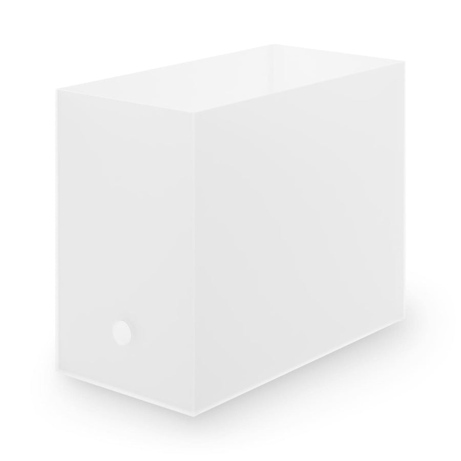 Pp Box File Buy MUJI Polypropylene File Box - Clear A4 Wide