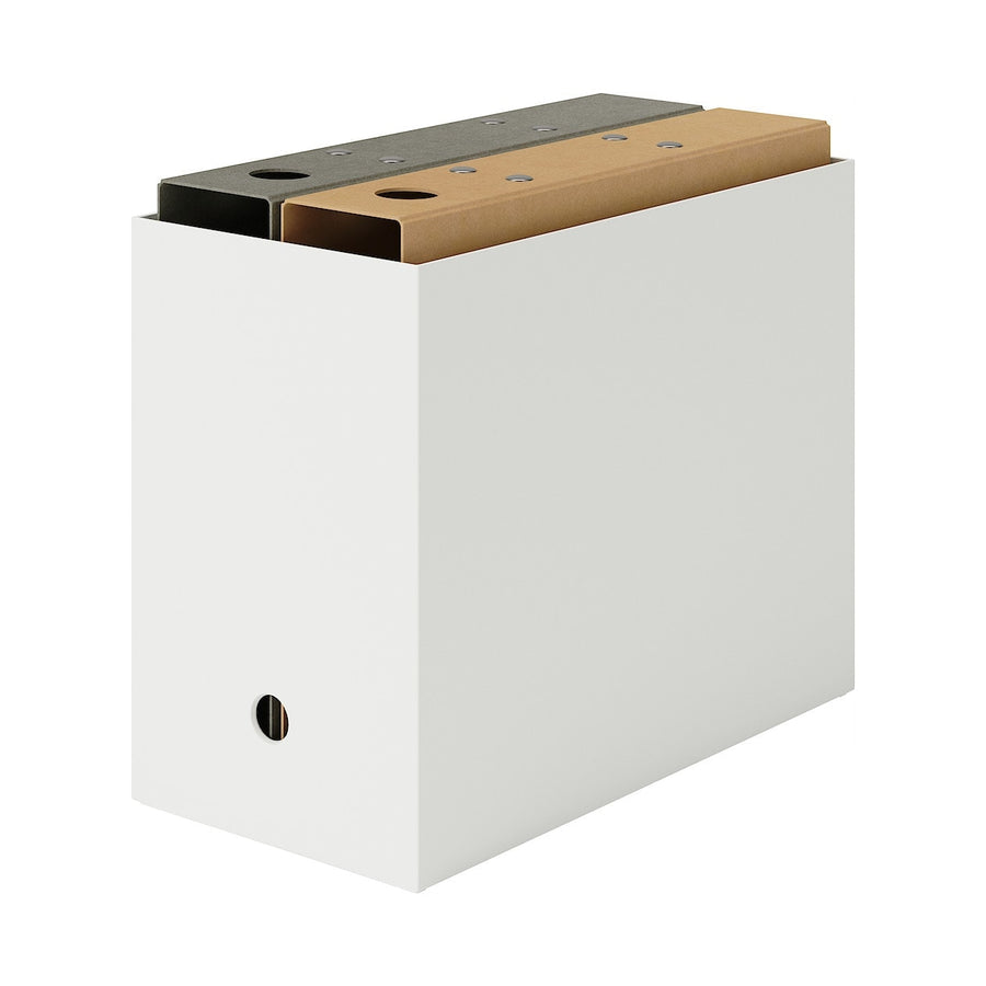 Buy MUJI Polypropylene File Box - White Grey A4 Wide