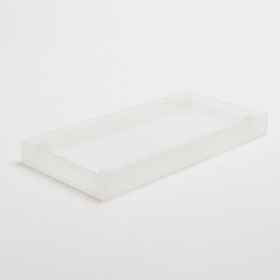 Castor-Attachable Lid For Wide PP File Box - Clear - MUJI Australia