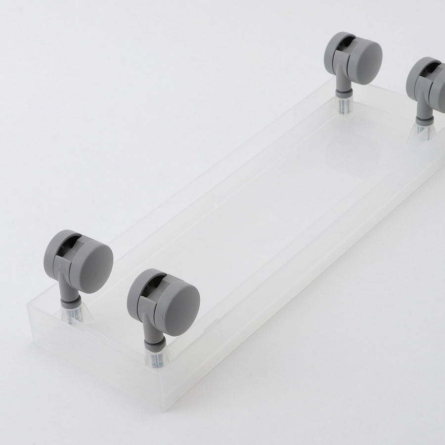 Castor-Attachable Lid For PP File Box - Clear - MUJI Australia