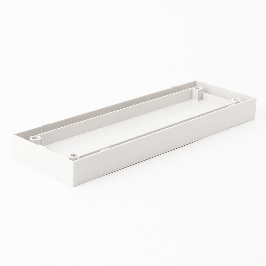 Castor-Attachable Lid For PP File Box - White Grey - MUJI Australia