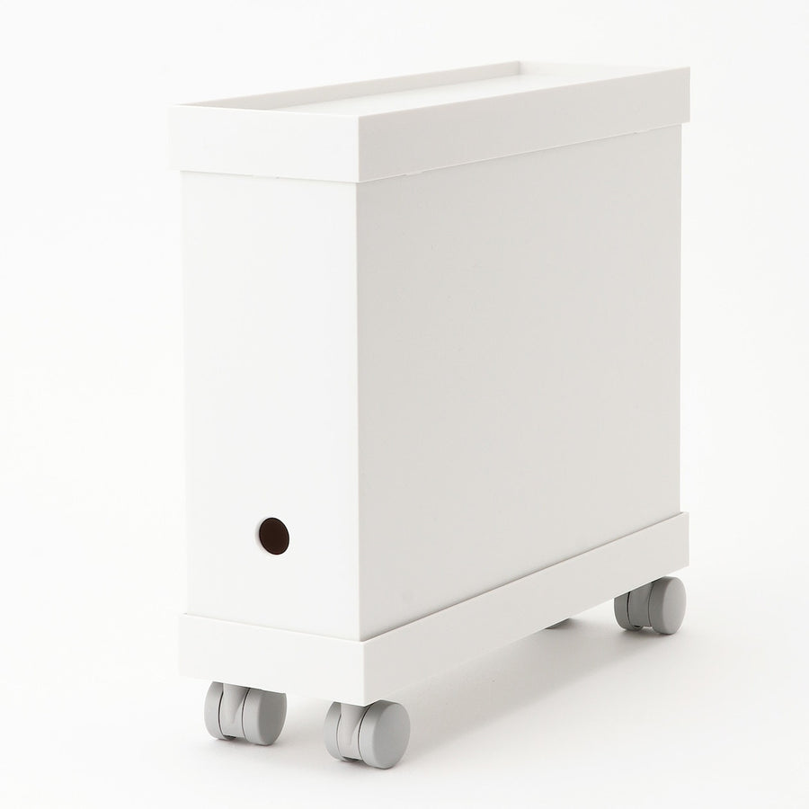 Castor-Attachable Lid For PP File Box - White Grey - MUJI Australia