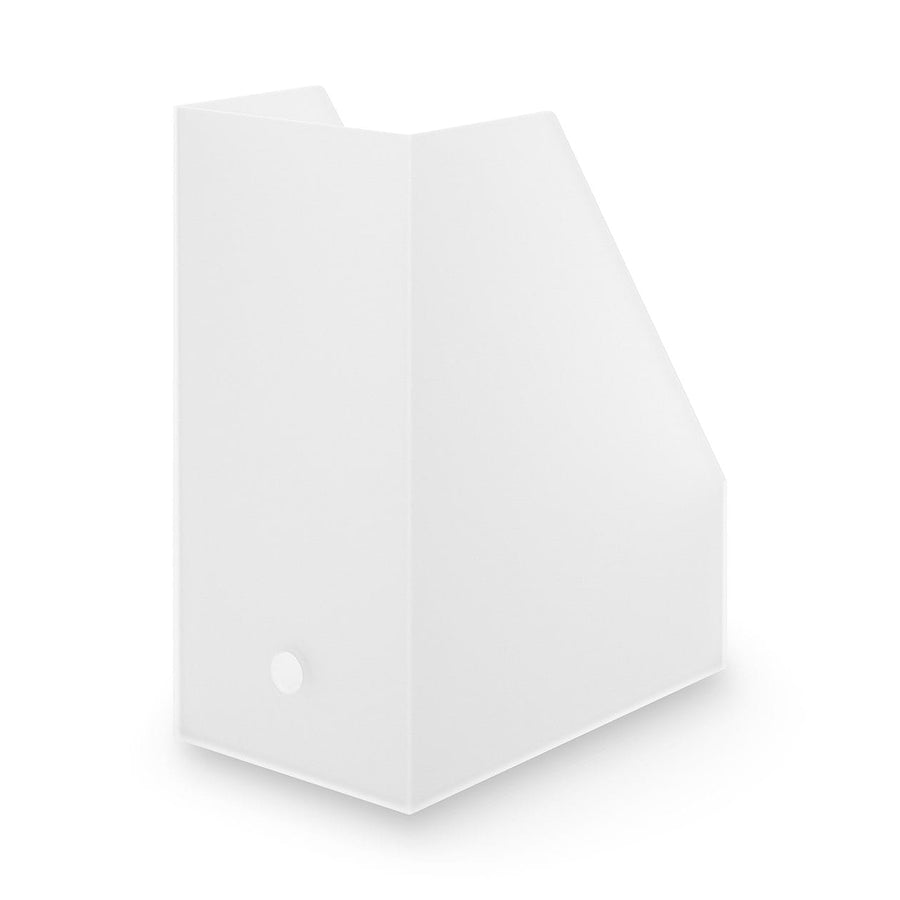 Buy MUJI Polypropylene Stand File Box - Clear A4 Wide