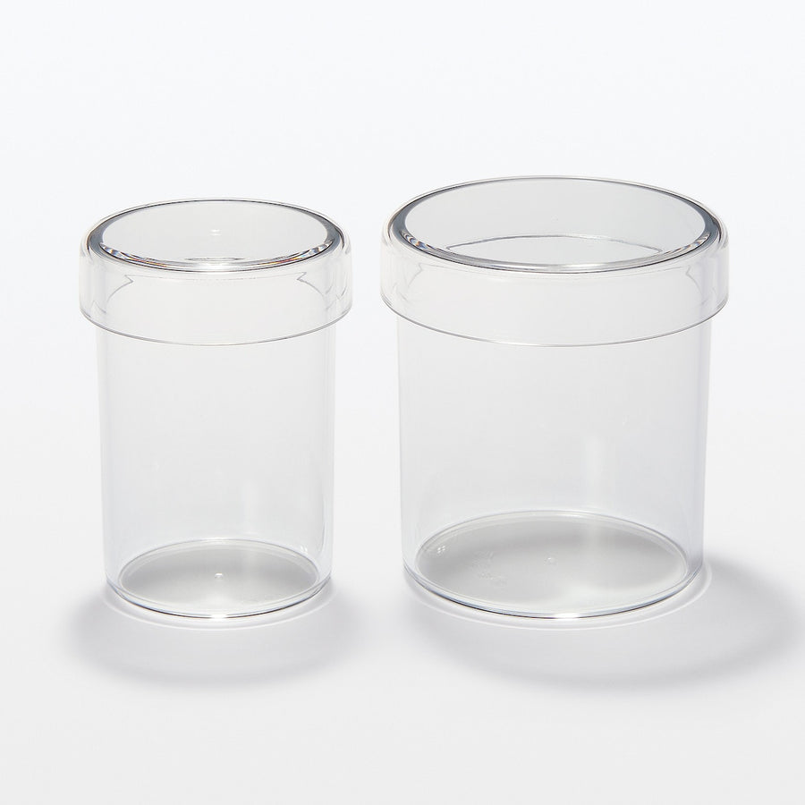 Acrylic Container - Slim - MUJI Australia